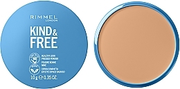 Powder - Rimmel Kind and Free Pressed Powder — photo N3