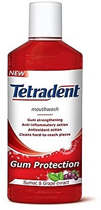 Gum Protection Mouthwash with Sumac & Grape Extract - Tetradent Gum Protection Mouthwash — photo N1