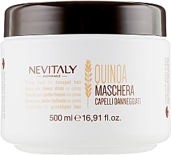Fragrances, Perfumes, Cosmetics Organic Quinoa Mask for Damaged Hair - Nevitaly