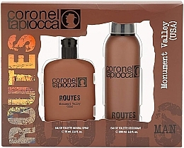 Fragrances, Perfumes, Cosmetics Coronel Tapiocca USA - Set (edt/75ml + deo/spray/200ml)