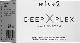 Hair Protection and Restoration System - Stapiz Deep Plex System (hair/emulsion/15ml + hair/emulsion/60ml) — photo N1