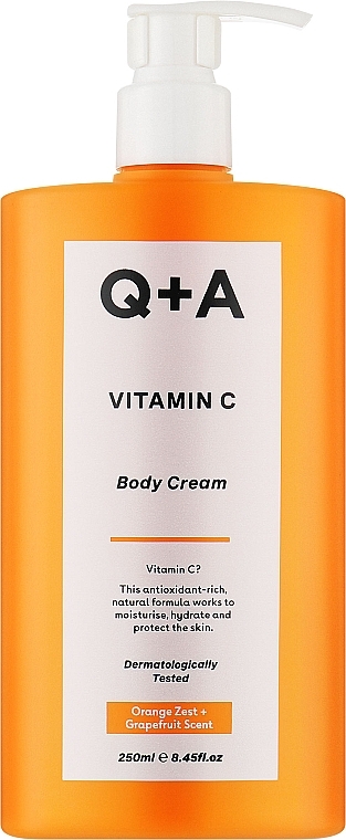 Vitamin C Body Cream - Q+A Vitamin C Body Cream — photo N1