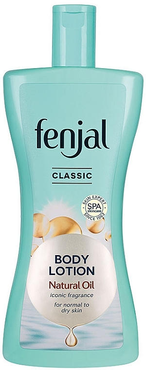 Body Lotion with Natural Oils - Fenjal Classic Body Lotion Natural Oil — photo N1