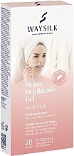 Fragrances, Perfumes, Cosmetics Gel Face Depilation Strips - Waysilk Gel Hair Removal Strips