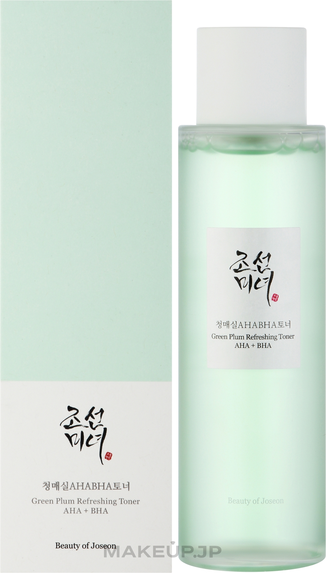 AHA + BHA Toner - Beauty of Joseon Green Plum Refreshing Toner AHA + BHA — photo 150 ml