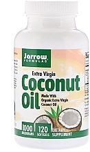 Coconut Oil - Jarrow Formulas Coconut Oil Extra Virgin 1000mg — photo N1