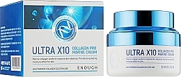 Collagen Moisturising Face Cream - Enough Ultra X10 Collagen Pro Marine Cream — photo N2