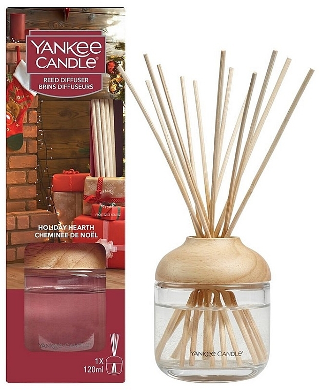 Reed Diffuser - Yankee Candle Holiday Hearth Reed — photo N1