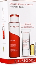 Fragrances, Perfumes, Cosmetics Set - Clarins (b/cr/gel/200ml + b/scrub/30ml + oil/10ml)