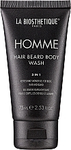 Body, Hair & Beard Gel - La Biosthetique Homme Hair Beard Body Wash — photo N2