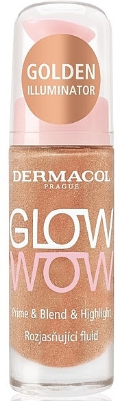 Highlighter - Dermacol Glow Wow Prime & Blend & Highlight — photo N1