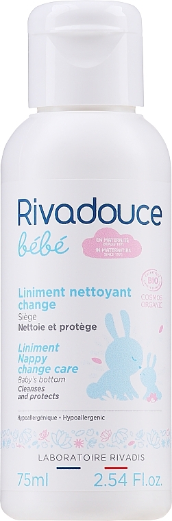 Cleansing Cream - Rivadouce Baby Liniment Happy Change Care (travel) — photo N1