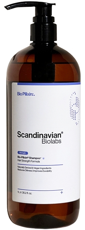 Shampoo - Scandinavian Biolabs Strenght Bio-Pilixin Shampoo+ — photo N1