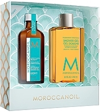 Fragrances, Perfumes, Cosmetics Set - MoroccanOil Everyday Escape Set (treat/100ml + sh/gel/250ml)