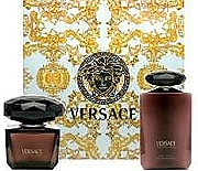 Fragrances, Perfumes, Cosmetics Versace Crystal Noir - Set (edt 50 + b/l 100)