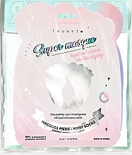 Set - Inuwet Summer Set Foot Masks (foot/mask/16ml + foot/mask/40ml) — photo N2