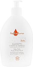 Baby Foam Shampoo - NeBiolina Baby Bath Body And Hair Fluid — photo N1