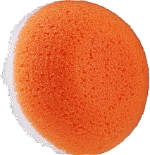 Round Bath Sponge, orange - LULA — photo N1