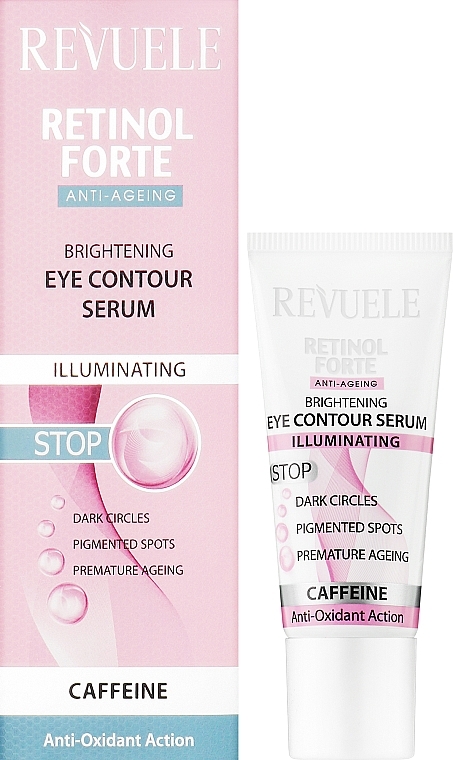 Brightening Eye Contour Serum - Revuele Retinol Forte Brightening Eye Contour Serum — photo N3