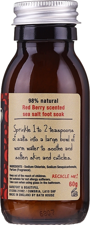 Set - Bath House Barefoot & Beautiful (f/mask/15g + bath salt/60ml + lip balm/15g) — photo N7