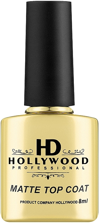 Matte Top Coat - HD Hollywood Matte Top Coat Velvet New — photo N1