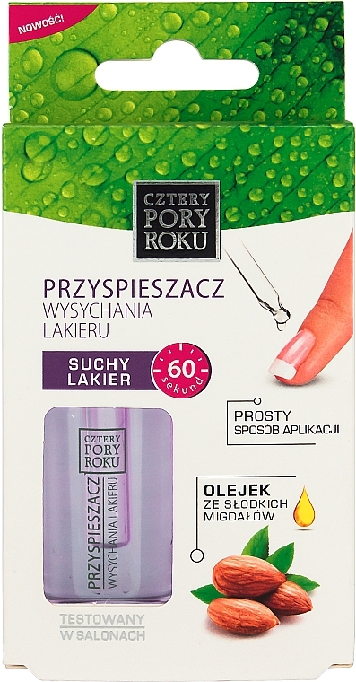 Fast Drying Nail Polish - Cztery Pory Roku  — photo N3