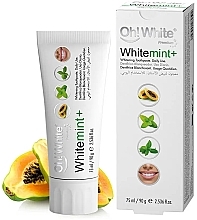 Fragrances, Perfumes, Cosmetics Whitening Toothpaste - Oh! White Whitemint+ Papaya Whitening Toothpaste