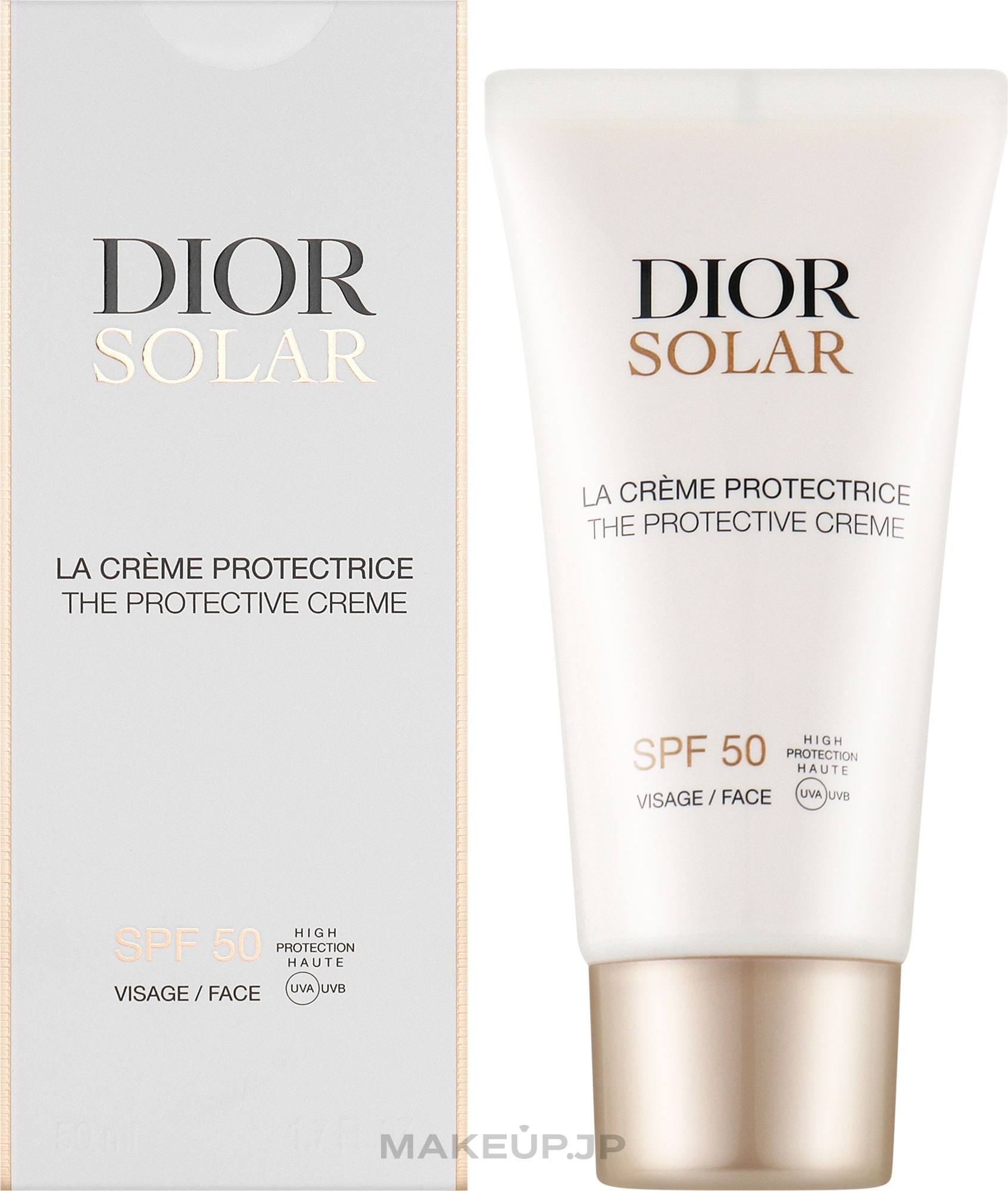 Face Sun Cream - Dior Solar The Protective Creme SPF50 — photo 50 ml
