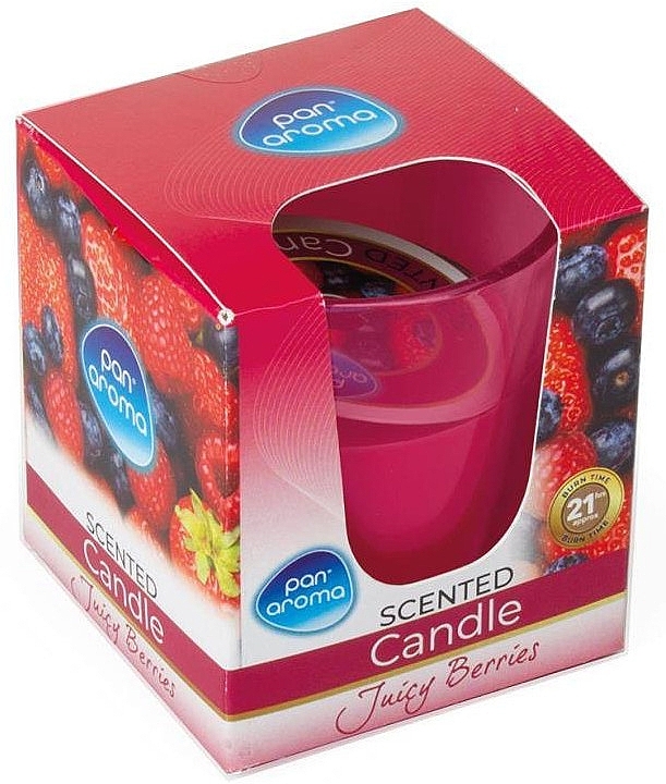 Wild Berries Scented Candle - Pan Aroma Wild Berries Scented Candle — photo N2