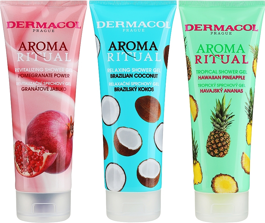 Set - Dermacol Aroma Ritual Tropical Gift Set — photo N2