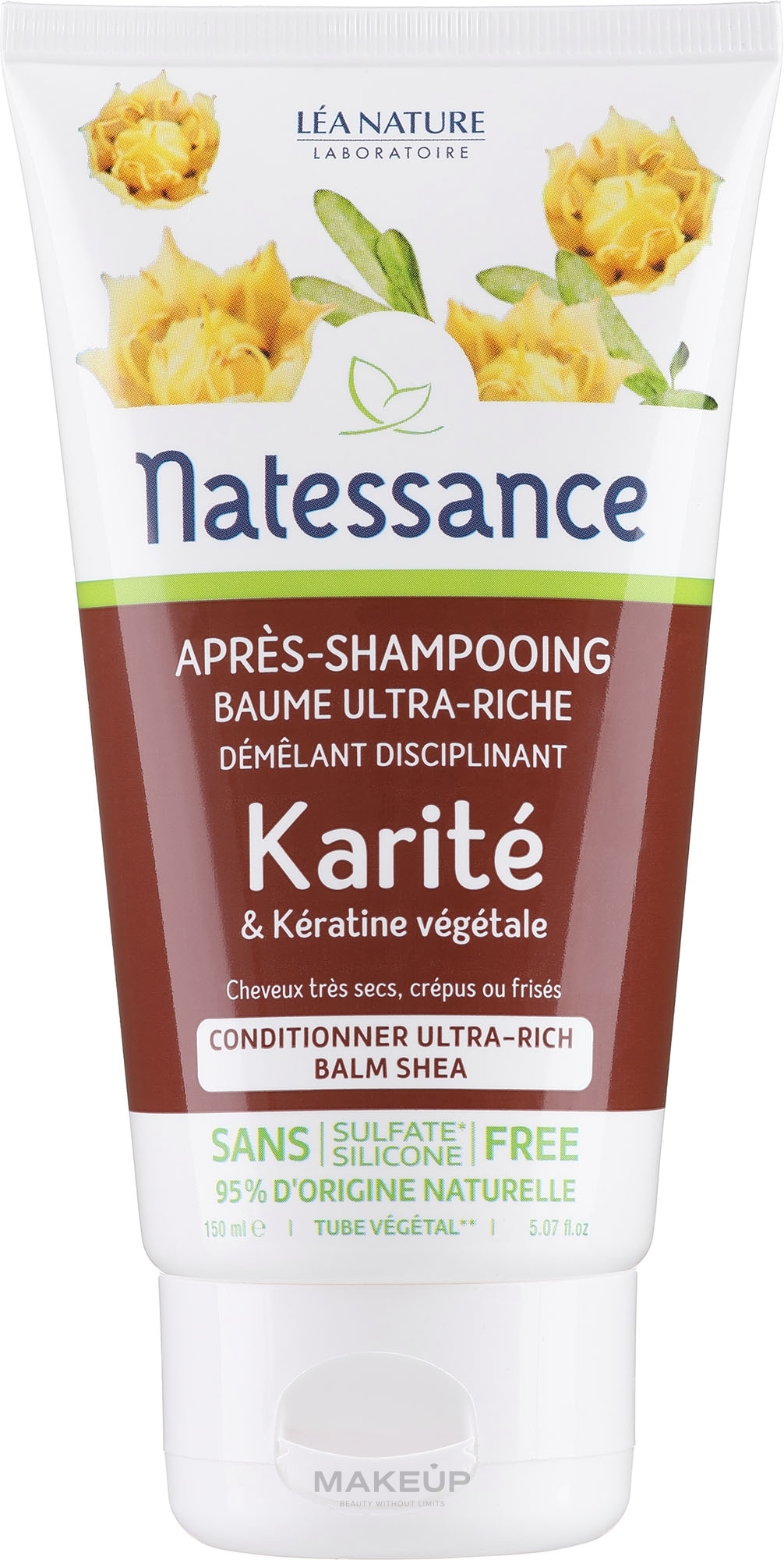 Ultra-Rich Conditioner - Natessance Ultra Rich Conditioner Shea Butter — photo 150 ml