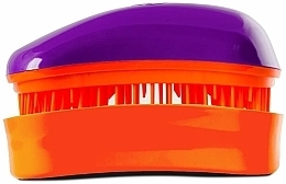 Fragrances, Perfumes, Cosmetics Hair Brush - Dessata Mini Hair Brush Purple/Tangerine