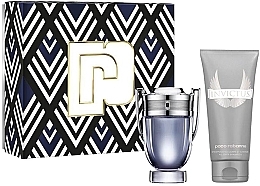 Fragrances, Perfumes, Cosmetics Paco Rabanne Invictus - Set (edt/50ml + sh/gel/100ml)