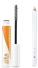 Fragrances, Perfumes, Cosmetics Eye Makeup Kit - Avon Color Trend White (mascara/7ml + eye/pencil/1.14g)