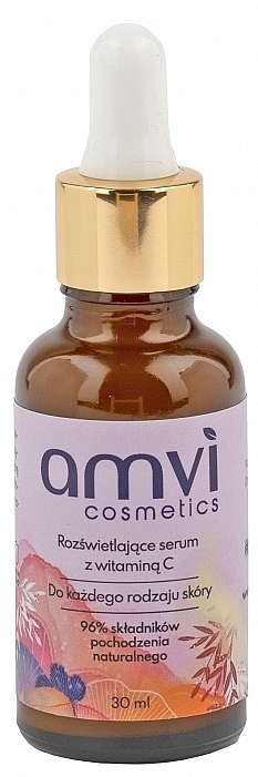 Brightening Vitamin C Face Serum - Amvi Cosmetics Face Serum — photo N1