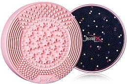 Fragrances, Perfumes, Cosmetics 2-in-1 Brush Cleaner, pink - Jessup Brush Cleaner 2-in-1 Dry & Wet Whisper Pink