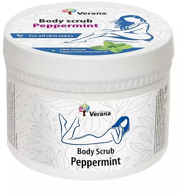 Peppermint Body Scrub - Verana Body Scrub Peppermint — photo N1