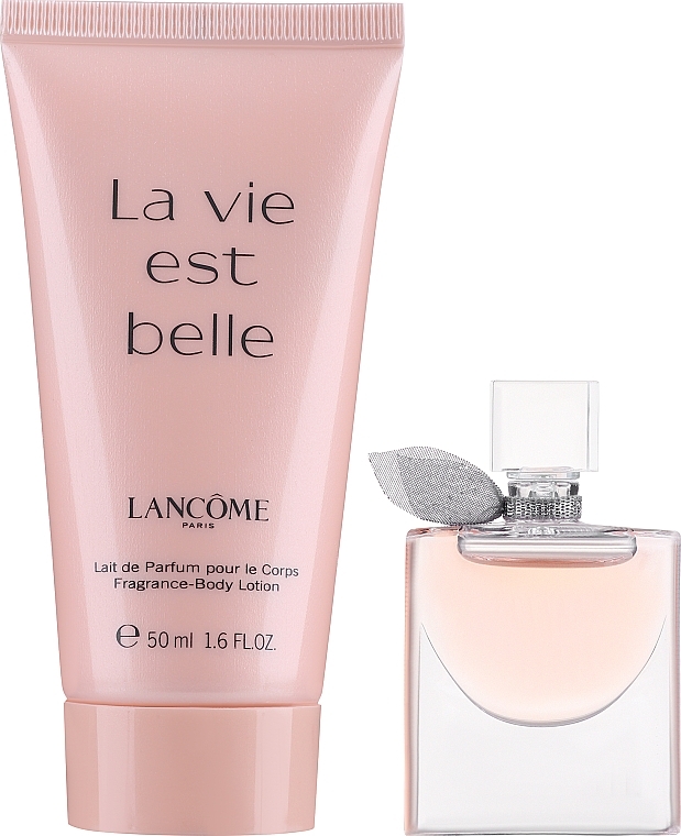 GIFT! Lancome La Vie Est Belle - Set (edp/4ml + b/lot/50ml) — photo N2