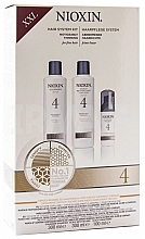 Fragrances, Perfumes, Cosmetics Set - Nioxin System 4 (shm/300ml + cond/300ml + mask/100ml)