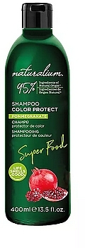 Shampoo - Naturalium Super Food Pommegranate Color Protect Shampoo — photo N1