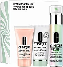 Fragrances, Perfumes, Cosmetics Set - Clinique Better Brighter Skin (serum/30ml + f/gel/30ml + jelly/30ml)