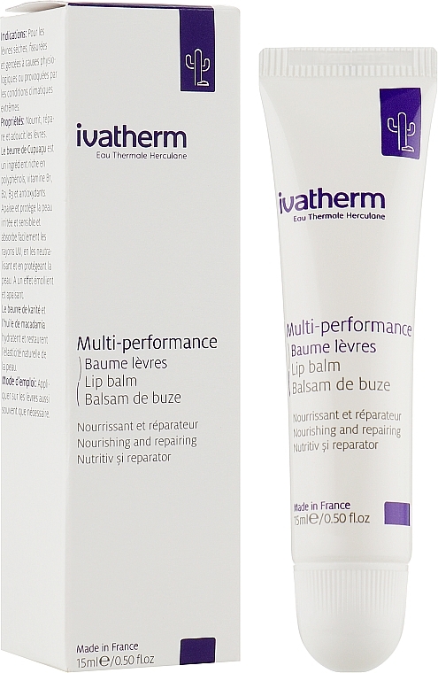 Nourishing & Repairing Lip Balm - Ivatherm Multi-performance Lip Balm — photo N5