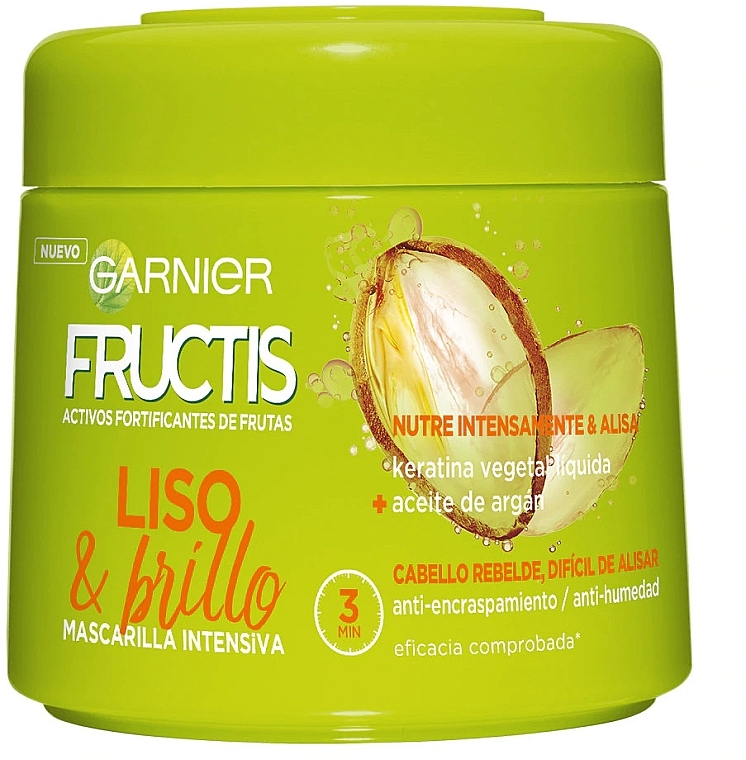 Hair Mask - Garnier Fructis Hydra Smooth 72H — photo N3