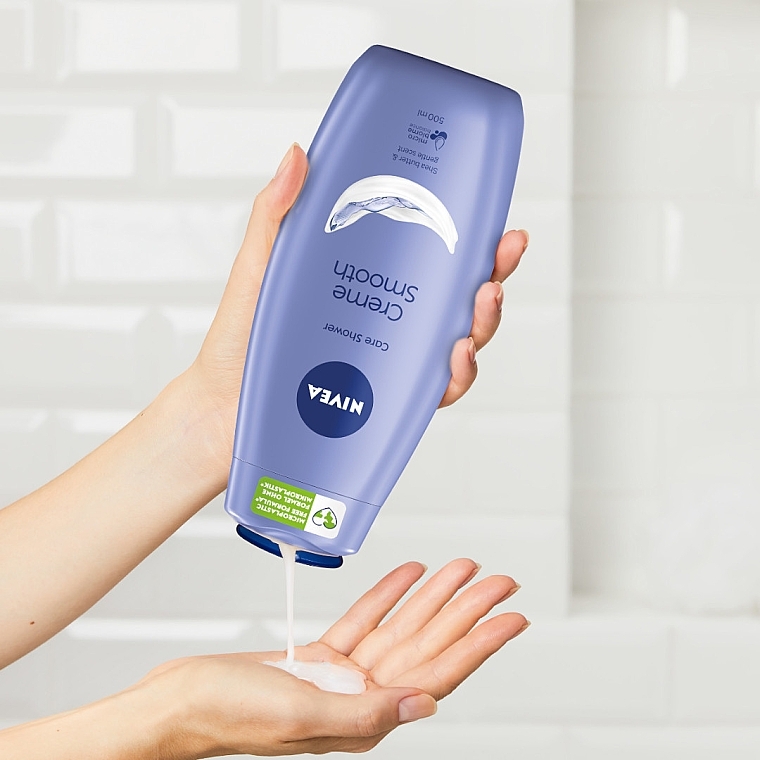 Shower Cream-Gel "Tender Care" - NIVEA Smooth Shower Gel — photo N3