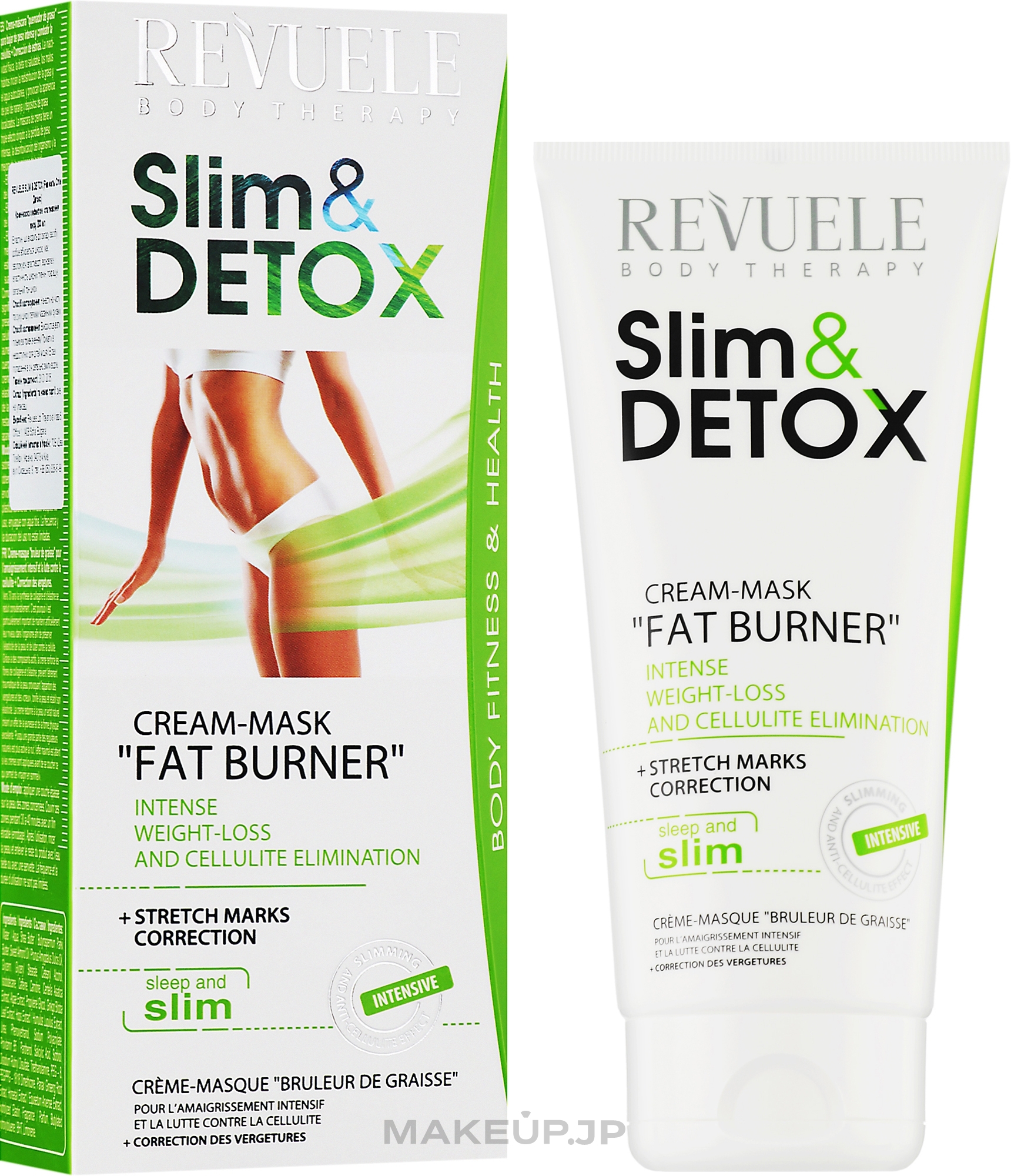 Fat Burning Cream Mask - Revuele Slim & Detox Cream Mask Fat Burner — photo 200 ml