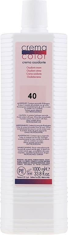 Cream Peroxide 40vol - Vitality's Crema Color — photo N1