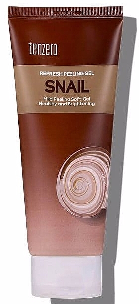 Face Peeling Gel with Snail Mucus Extract - Tenzero Refresh Peeling Gel Snail — photo N1