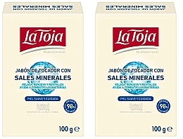 Fragrances, Perfumes, Cosmetics Set - La Toja Hidrotermal Toilet Soap With Salt Mineral (soap/2x100g)