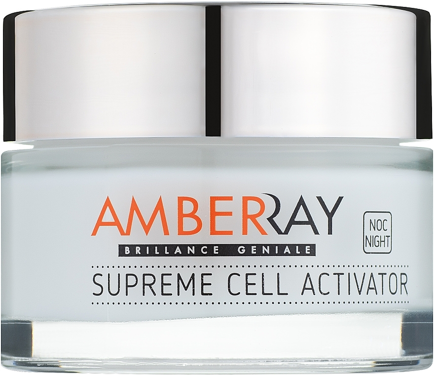 Amber Night Face Cream "Cell Activator" - Farmona Amberray Night Cream — photo N2