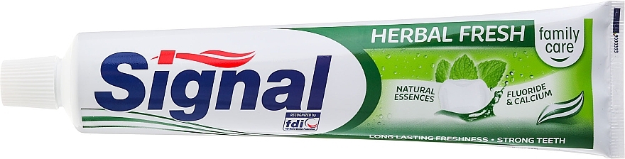 Toothpaste with Herbs - Signal Family Herbal Fresh Toothpaste — photo N2